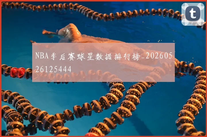 NBA季后赛球星数据排行榜_20260526125444